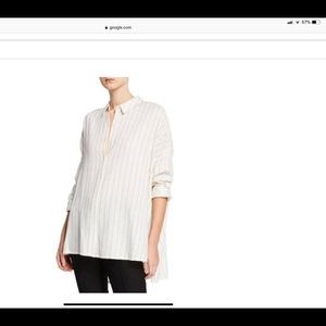NWT Eileen Fisher oversized linen shirt